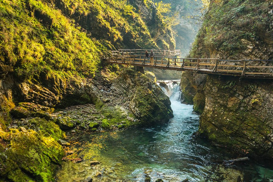 Le ravin de Vintgar Bled