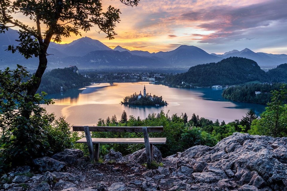 View of Bled island