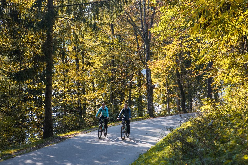 Bled cycling in the fall Jost Gantar