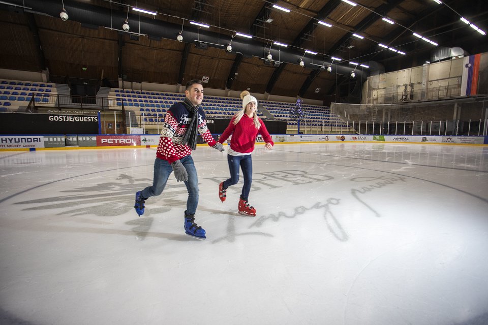 Bled ice skating drsanje Jost Gantar