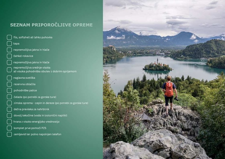 Seznam priporocljive opreme