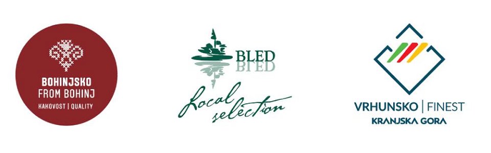 logotipi Bohinjsko Bled Kranjska Gora