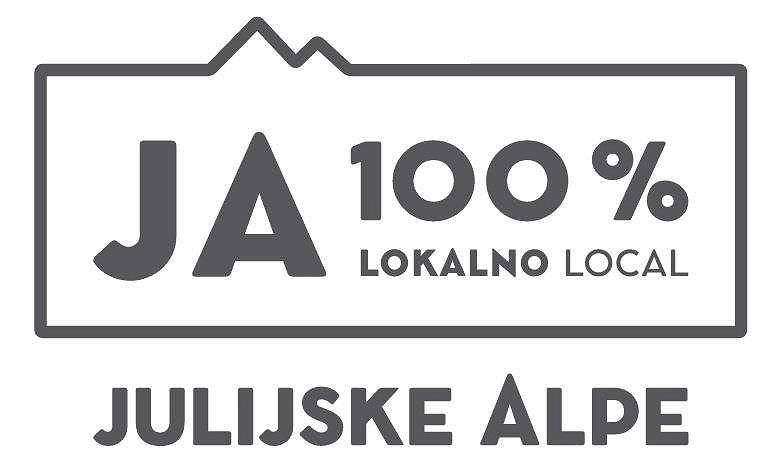 JA 100% lokalno logo
